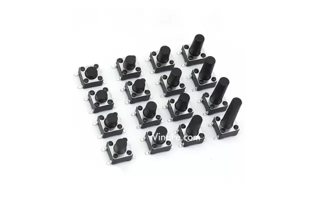 Nút Nhấn Dán SMD 6x6x10mm
